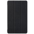 Samsung Galaxy Tab A 8.0 (T290, T295) atverčiamas juodas odinis dėklas - knygutė