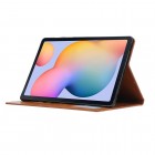 Prabangus „Comma“ odinis atverčiamas rudas Samsung Galaxy Tab A7 10.4 2020 (T505,T500) dėklas