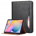 Prabangus „Comma“ odinis atverčiamas juodas Samsung Galaxy Tab A7 Lite 8.7 2021 (T220, T225) dėklas