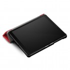 Samsung Galaxy Tab A 8.0 (T290, T295) atverčiamas raudonas odinis dėklas - knygutė