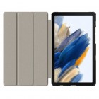 Samsung Galaxy Tab A9 (X110, X115) atverčiamas žalias odinis dėklas (sulankstomas)