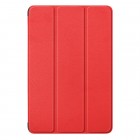 Samsung Galaxy Tab A9+ (X210, X215, X218) atverčiamas raudonas odinis dėklas (sulankstomas)