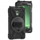 Samsung Galaxy Tab Active 3 8.0" (T575, T570, SM-X306B) sustiprintos apsaugos dėklas - juodas - nugarėlė