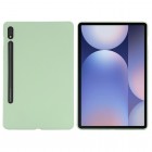 Samsung Galaxy Tab S10 Ultra 14.6" (X920, X926), S9 Ultra Shell kieto silikono TPU žalias dėklas - nugarėlė