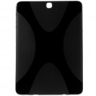 Samsung Galaxy Tab S2 9.7 (T815, T810) kieto silikono TPU juodas dėklas - nugarėlė