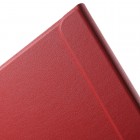 Samsung Galaxy Tab S2 9.7 (T815, T810) Smart Case atverčiamas raudonas odinis dėklas