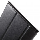 Samsung Galaxy Tab S2 8.0 (T715, T710) Smart Case atverčiamas juodas odinis dėklas