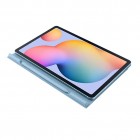 Originalus Samsung Galaxy Tab S6 Lite 10.4 (P615, P610, P613, P619) Book Cover EF-BP610 atverčiamas mėlynas odinis dėklas