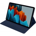 Originalus Samsung Galaxy Tab S7 FE 12.4", S7+ 12.4" (T976) Book Cover EF-BT730 atverčiamas tamsiai mėlynas odinis dėklas