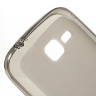 Samsung Galaxy Trend II S7570 kieto silikono tpu skaidrus pilkas dėklas - nugarėlė