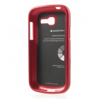Samsung Galaxy Trend Lite (S7390, S7392) raudonas Mercury kieto silikono (TPU) dėklas