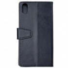 Samsung Galaxy Xcover Pro (G715) atverčiamas juodas odinis dėklas, knygutė - piniginė