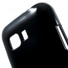 Samsung Galaxy Young 2 (G130) kieto silikono TPU juodas dėklas - nugarėlė
