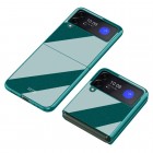 Samsung Galaxy Z Flip3 (F711) Piano Design žalias plastikinis dėklas - nugarėlė
