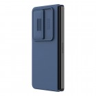 Samsung Galaxy Z Fold4 5G (F936B) „Nillkin“ CamShield Silky mėlynas dėklas, nugarėlė su kameros apsauga
