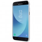 Samsung Galaxy J7 2017 (J730) Nillkin Frosted Shield baltas plastikinis dėklas + apsauginė ekrano plėvelė