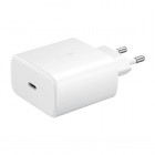 Originalus „Samsung“ Super Fast Charging 45W EP-TA845 įkroviklis su Type-C laidu 5A - baltas