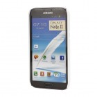 Baltas plastikinis Samsung Galaxy Note 2 N7100 dėklas (dėkliukas, nugarėlė)