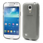 Tamsintas skaidrus silikoninis Samsung Galaxy S4 Mini dėklas