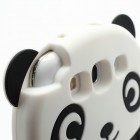 Žaismingas silikoninis Samsung Galaxy S3 i9300 dėklas (dėkliukas) panda