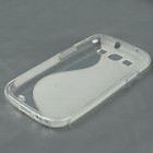 Skaidrus silikoninis Samsung Galaxy S3 dėklas