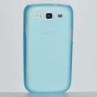 Skaidrus mėlynas, itin plonas Samsung Galaxy S3 dėklas