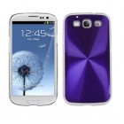 CD stiliaus violetinis Samsung Galaxy S3 i9300 dėklas (dėkliukas, nugarėlė)