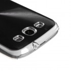 CD stiliaus juodas Samsung Galaxy S3 i9300 dėklas (dėkliukas, nugarėlė)
