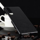 Soft Slim serijos Sony Xperia 1 II juodas odinis dėklas - nugarėlė