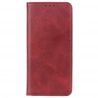 Sony Xperia 10 IV „Split“ raudonas odinis atverčiamas dėklas - knygutė