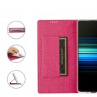Sony Xperia 10 IV „Vili“ atverčiamas rožinis dėklas