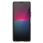 Sony Xperia 10 V „Carbon“ kieto silikono TPU juodas dėklas - nugarėlė