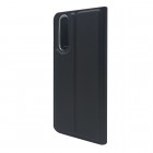 „Dux Ducis“ Skin serijos Sony Xperia 5 II pilkas odinis atverčiamas dėklas