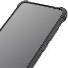 Sony Xperia 5 III Imak sustiprintos apsaugos pilkas kieto silikono TPU skaidrus dėklas - nugarėlė + apsauginė ekrano plėvelė