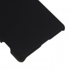 Sony Xperia 5 matinis plastikinis, juodas dėklas