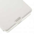 Roar Noble atverčiamas Sony Xperia C5 Ultra baltas odinis dėklas