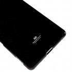 Sony Xperia C5 Ultra Mercury juodas kieto silikono tpu dėklas - nugarėlė