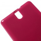 Sony Xperia C5 Ultra Mercury rožinis kieto silikono TPU dėklas - nugarėlė