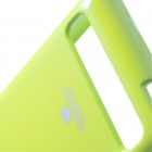 Sony Xperia E1 Mercury žalias kieto silikono tpu dėklas - nugarėlė