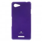 Sony Xperia E3 violetinis Mercury kieto silikono (TPU) dėklas