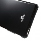 Sony Xperia M4 Aqua juodas Mercury kieto silikono (TPU) dėklas
