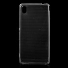 Sony Xperia M4 Aqua skaidrus (permatomas) kieto silikono TPU ploniausias pasaulyje bespalvis dėklas