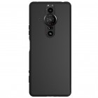 Sony Xperia Pro-I kieto silikono TPU juodas dėklas - nugarėlė