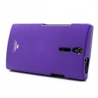 Mercury TPU kieto silikono violetinis Sony Xperia S dėklas - nugarėlė