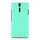 Mercury TPU kieto silikono mėtinis Sony Xperia S dėklas - nugarėlė