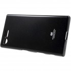Sony Xperia X Compact (F5321) juodas Mercury kieto silikono (TPU) dėklas