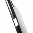 Sony Xperia X (F5121, F5122) Mercury juodas kieto silikono tpu dėklas - nugarėlė