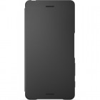 Oficialius Sony Xperia X Style Cover Flip juodas atverčiamas dėklas SCR52