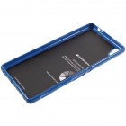 Sony Xperia XA Ultra (F3212, F3216) tamsiai mėlynas Mercury kieto silikono (TPU) dėklas