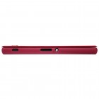 Prabangus „Nillkin“ Qin serijos raudonas odinis atverčiamas Sony Xperia XA Ultra (F3212, F3216) dėklas